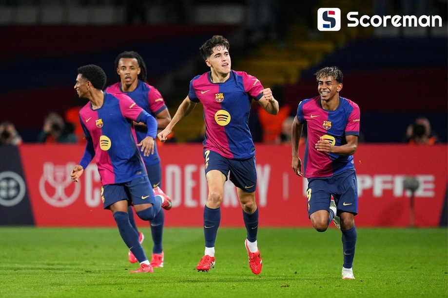 0-2→4-2→4-4! 바르셀로나, 아틀레티코와 코파 델 레이 4강 1차전 무승부